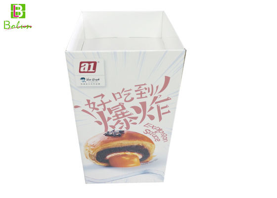 중국 Supermarketing 마분지 POS 전시, 디저트 골판지 전시 상자 협력 업체